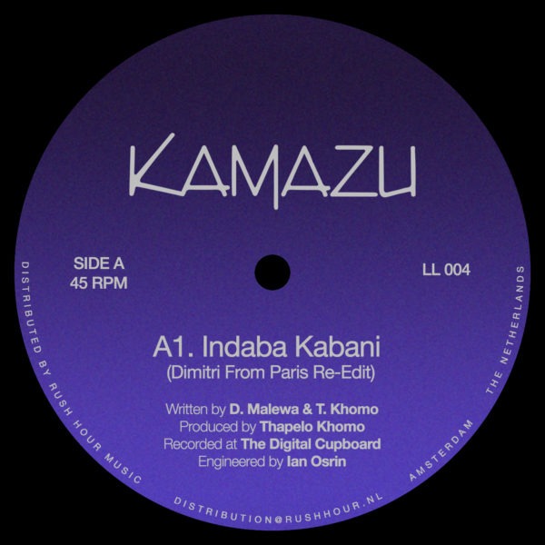 Indaba Kabani (Dimitri From Paris Edit) / Mjukeit