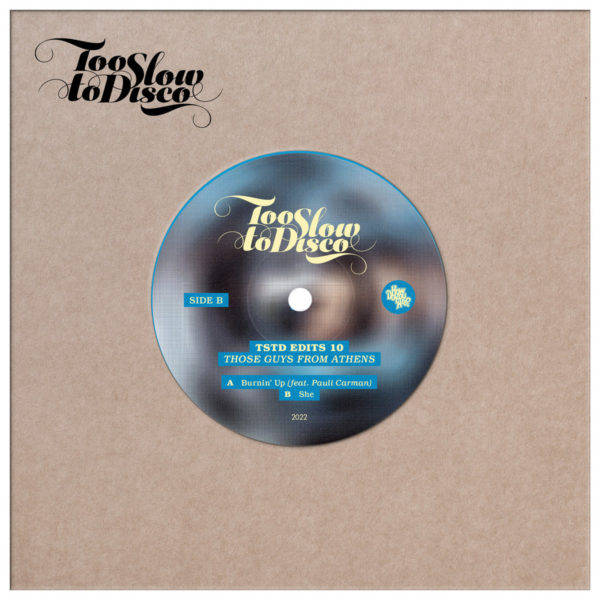 Too Slow To Disco Edits 10 (Lim. coloured double 7") by Those Guys From Athens