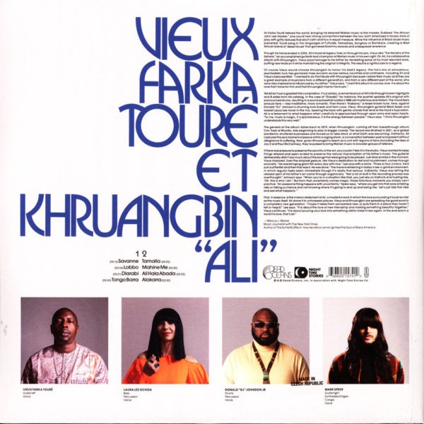 Ali by Khruangbin, Vieux Farka Touré