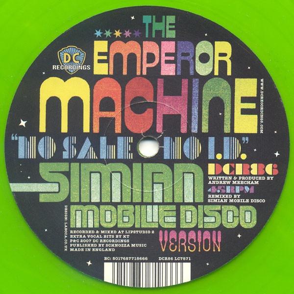 No Sale No I.D. (Simian Mobile Disco Version) by The Emperor Machine