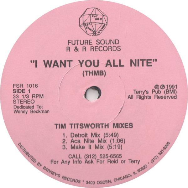 I Want You All Nite by Terry Baldwin